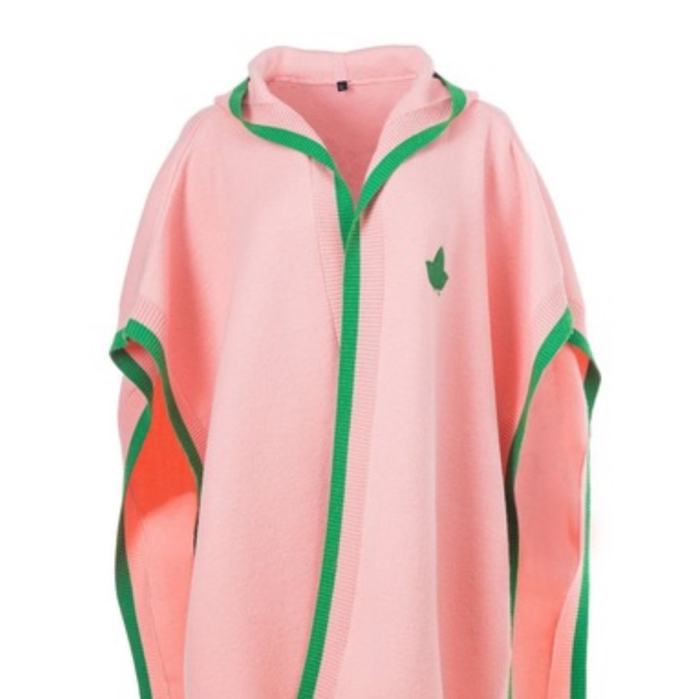 AKA hooded shawl/poncho sweater